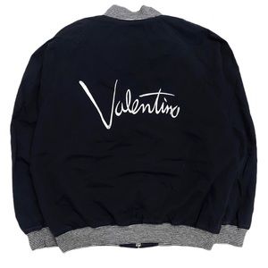 RARE VINTAGE VALENTINO EMBROIDERED SPELLED OUT JACKET